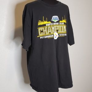 Superbowl 43 Steelers Championship t shirt